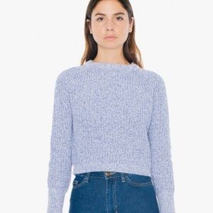 American Apparel Cropped Fisherman’s Sweater | XS |